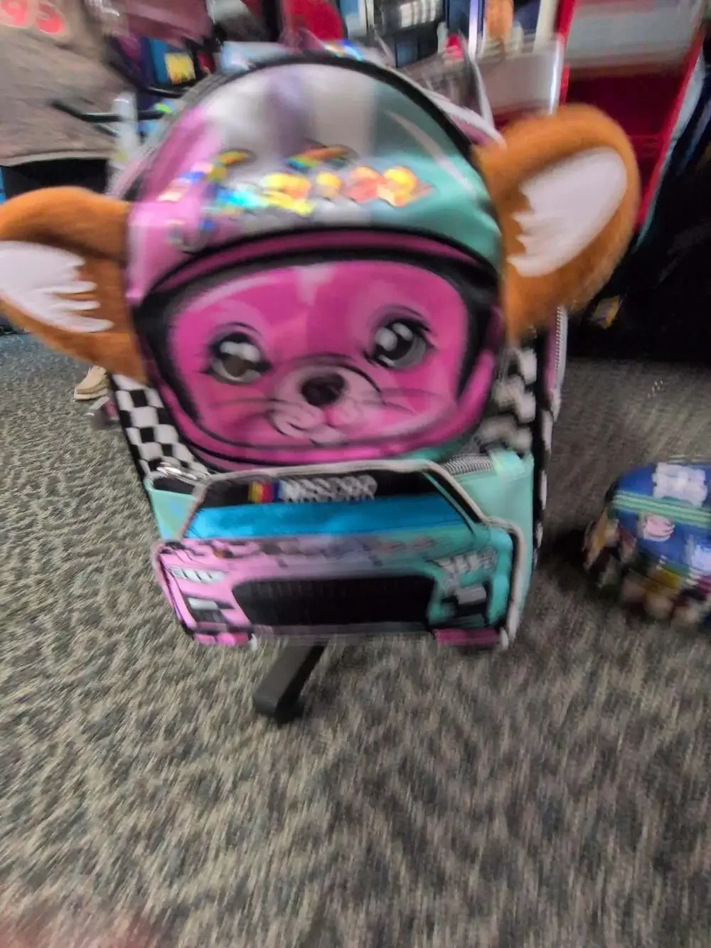 Justice x NASCAR Racer Mini Backpack